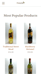 Mobile Screenshot of dancingbeewinery.com